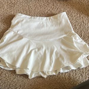 White skort